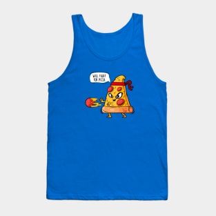 Fight for pizza Tank Top